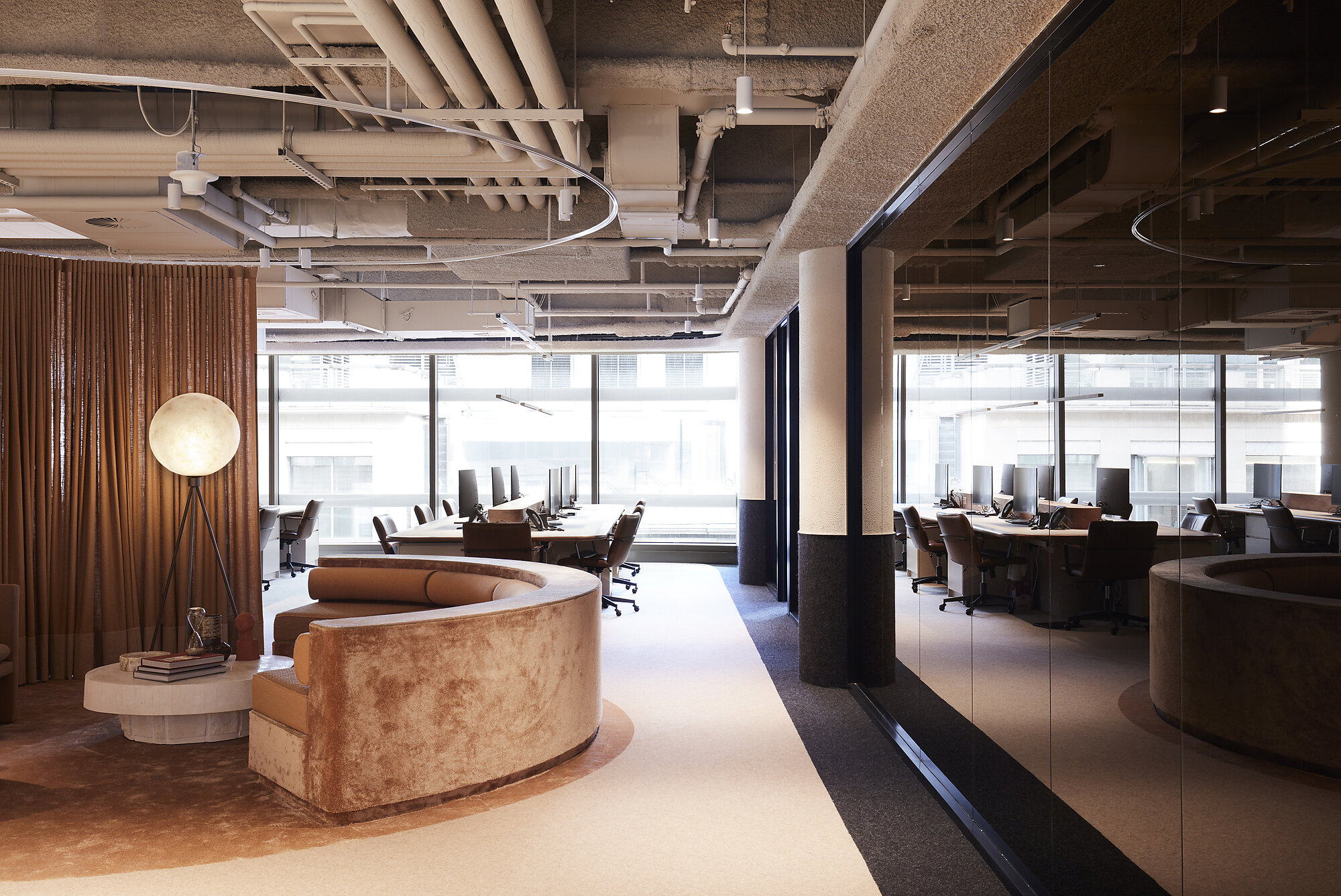 Interior photograph of Johnson Partners by Prue Ruscoe